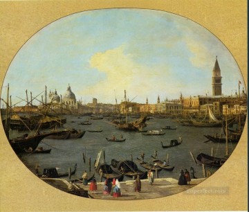 Canaletto Painting - CANALETTO Venice Of Campo Santi Apostoli Canaletto